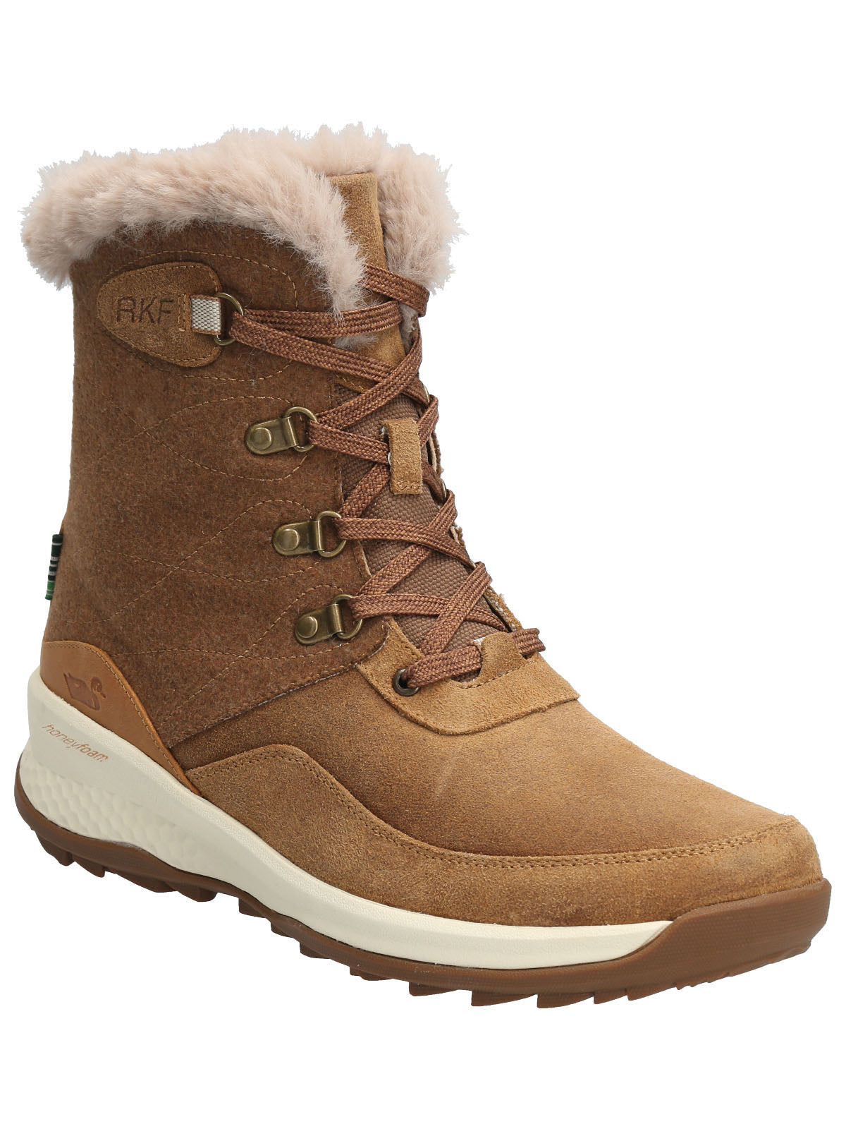 Botín Cuero Mujer Spectre Café Rockford