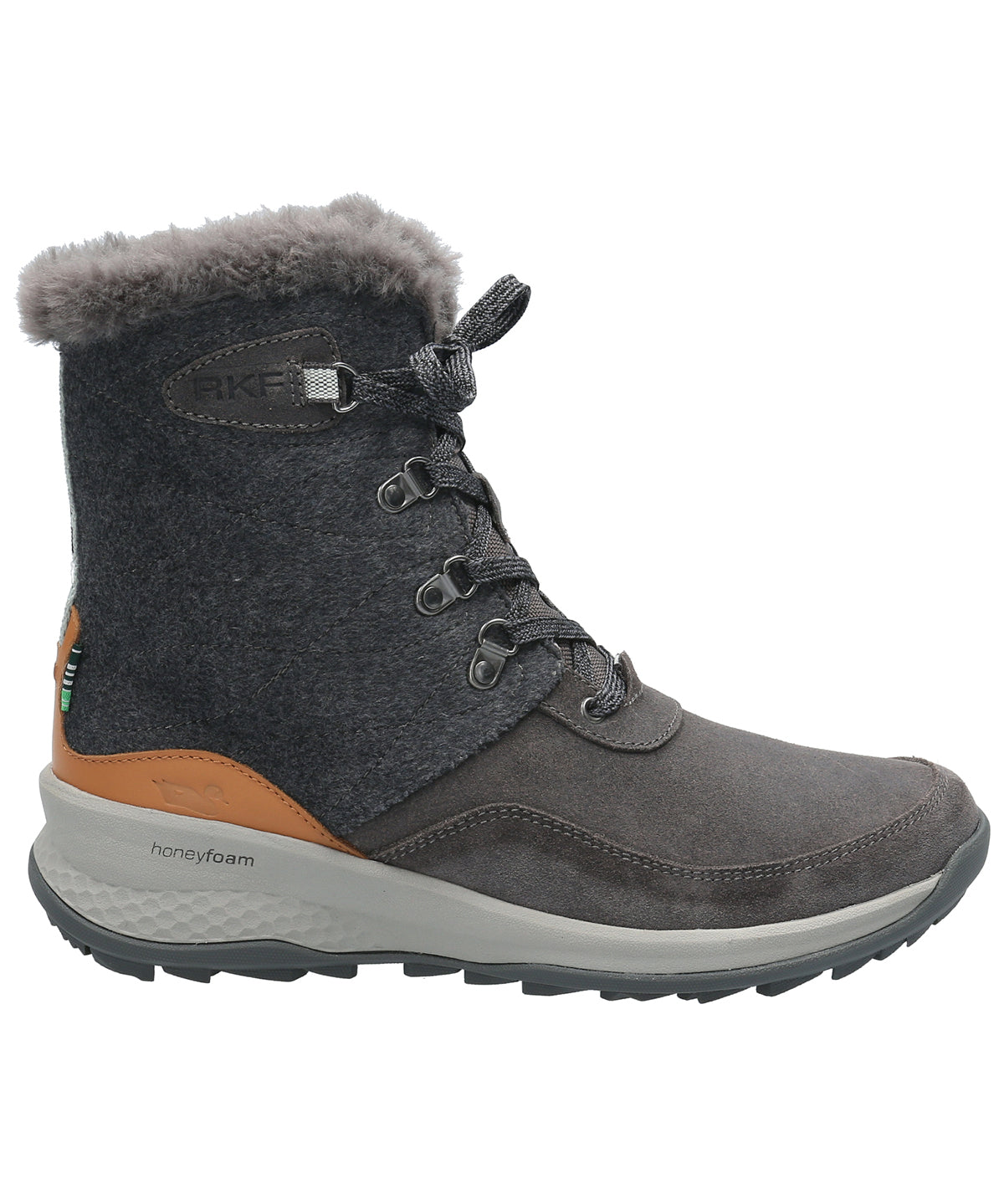 Botín Cuero Mujer Spectre Gris Rockford
