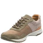 Zapatilla Cuero Mujer Esti Oliva Rockford