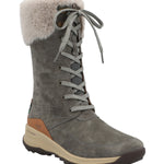 Bota Cuero Mujer Rinier Gris