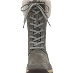 Bota Cuero Mujer Rinier Gris
