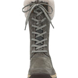 Bota Cuero Mujer Rinier Gris