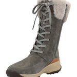 Bota Cuero Mujer Rinier Gris