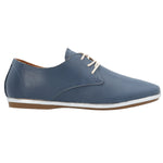 Zapato Cuero Mujer Patmos Azul Rockford