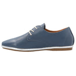 Zapato Cuero Mujer Patmos Azul Rockford