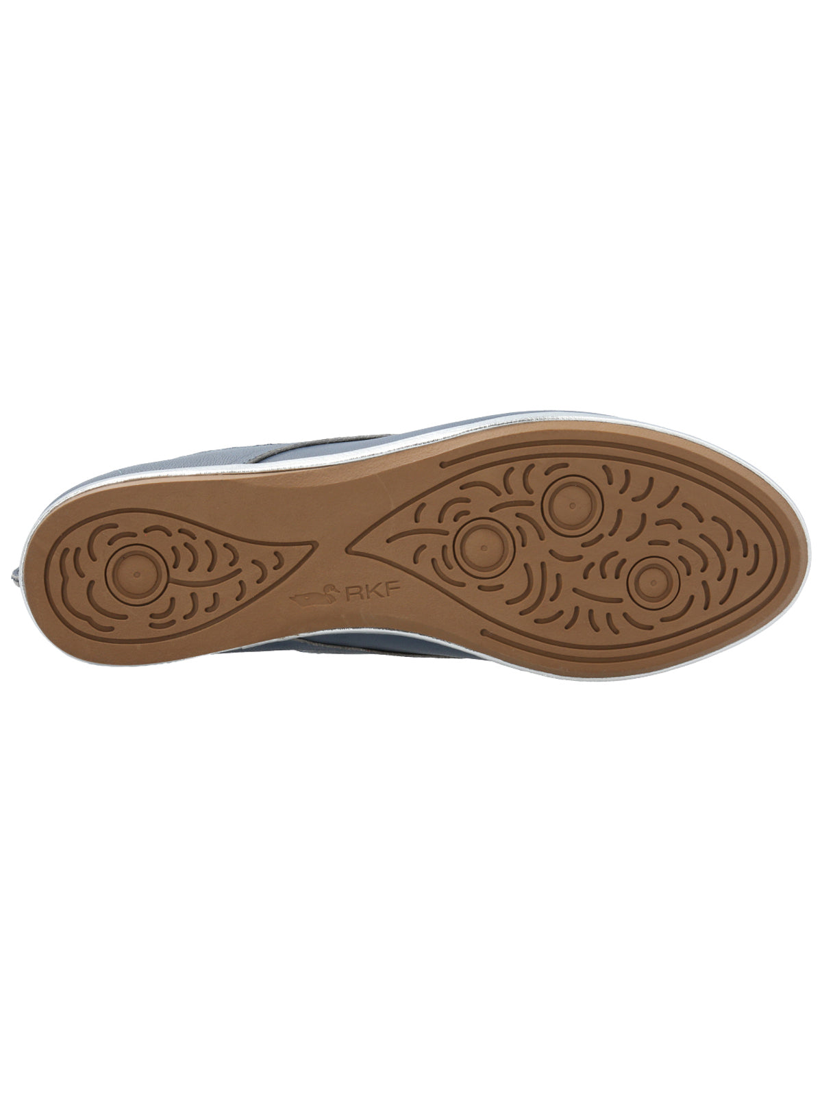 Zapato Cuero Mujer Patmos Azul Rockford