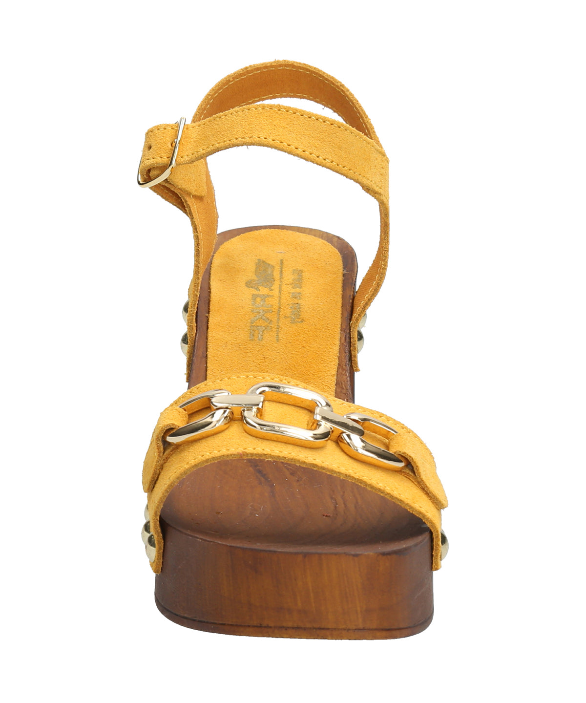 Sandalia Cuero Mujer Portofino Amarillo Rockford