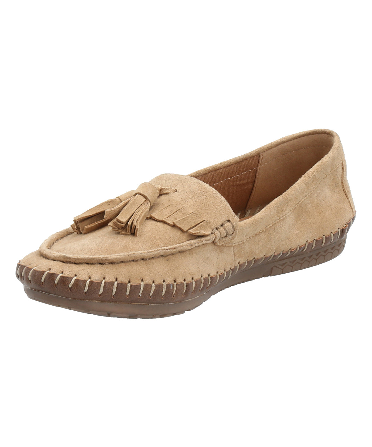 Slip On Cuero Mujer Pavia Café Rockford