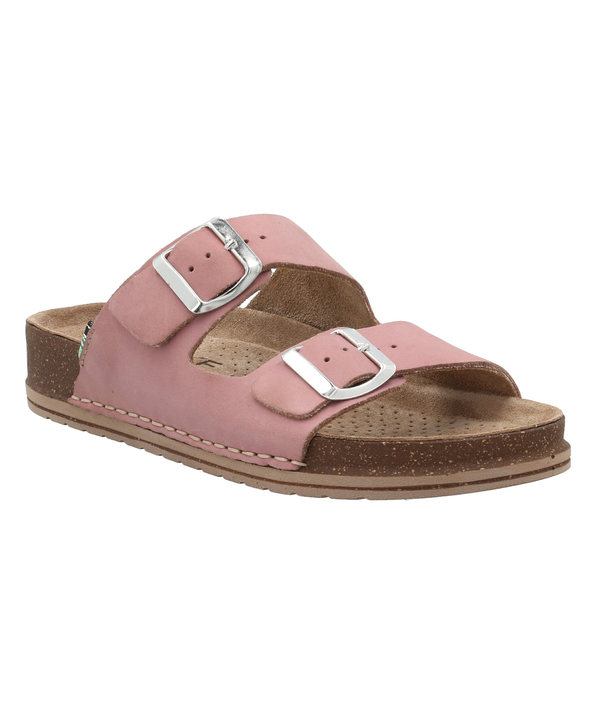 Sandalia Cuero Mujer Rosine Rosado Rockford