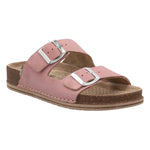 Sandalia Cuero Mujer Rosine Rosado Rockford