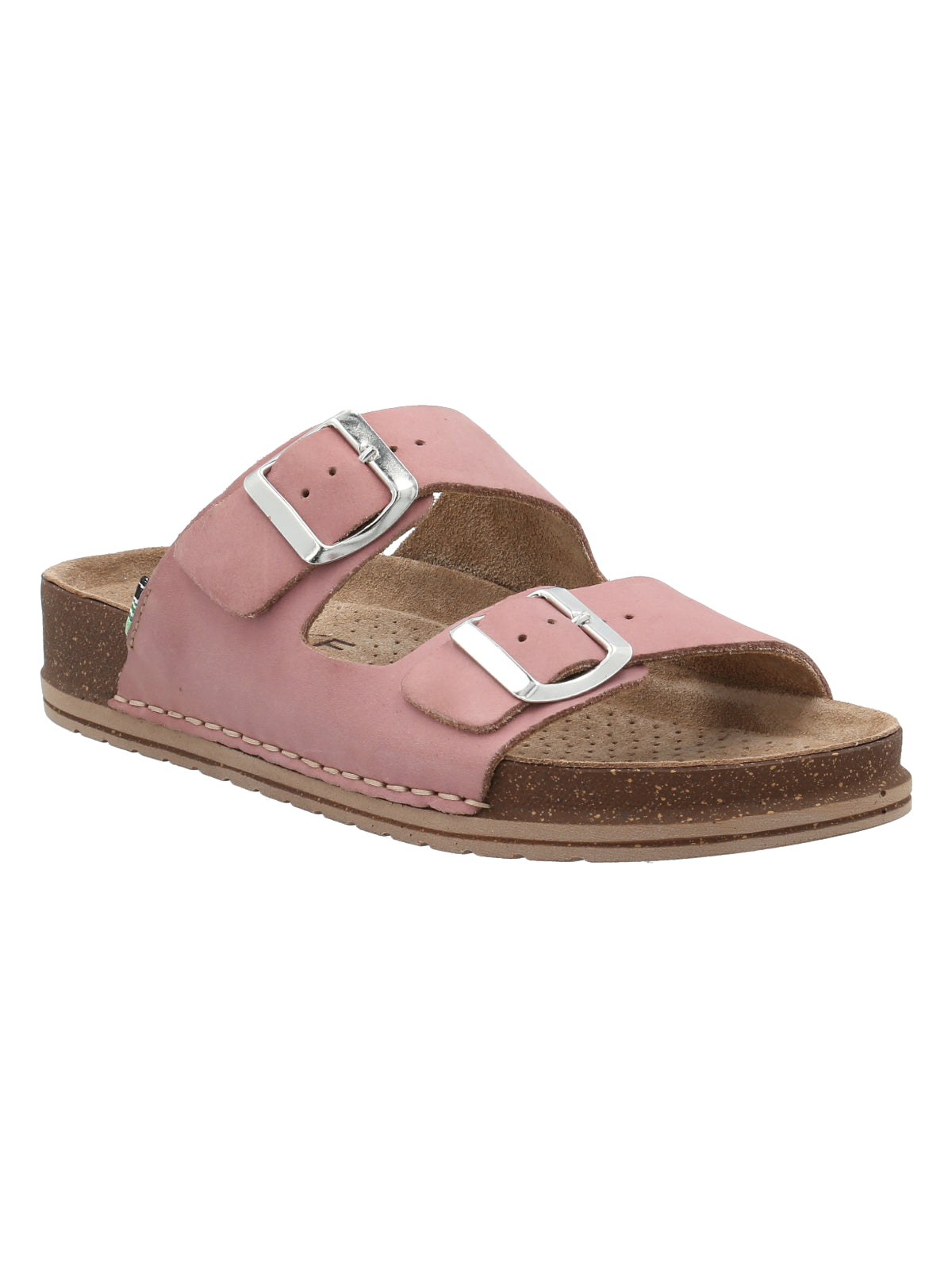 Sandalia Cuero Mujer Rosine Rosado Rockford