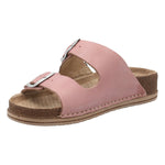 Sandalia Cuero Mujer Rosine Rosado Rockford