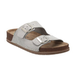 Sandalia Cuero Mujer Rosine Blanco Rockford