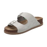 Sandalia Cuero Mujer Rosine Blanco Rockford