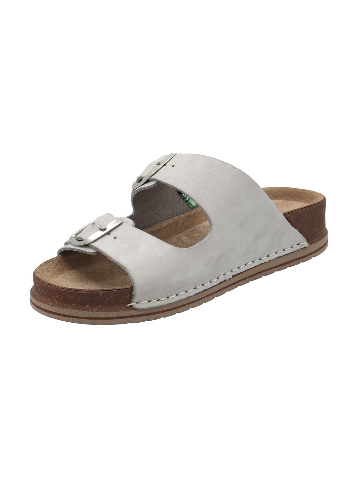 Sandalia Cuero Mujer Rosine Blanco Rockford
