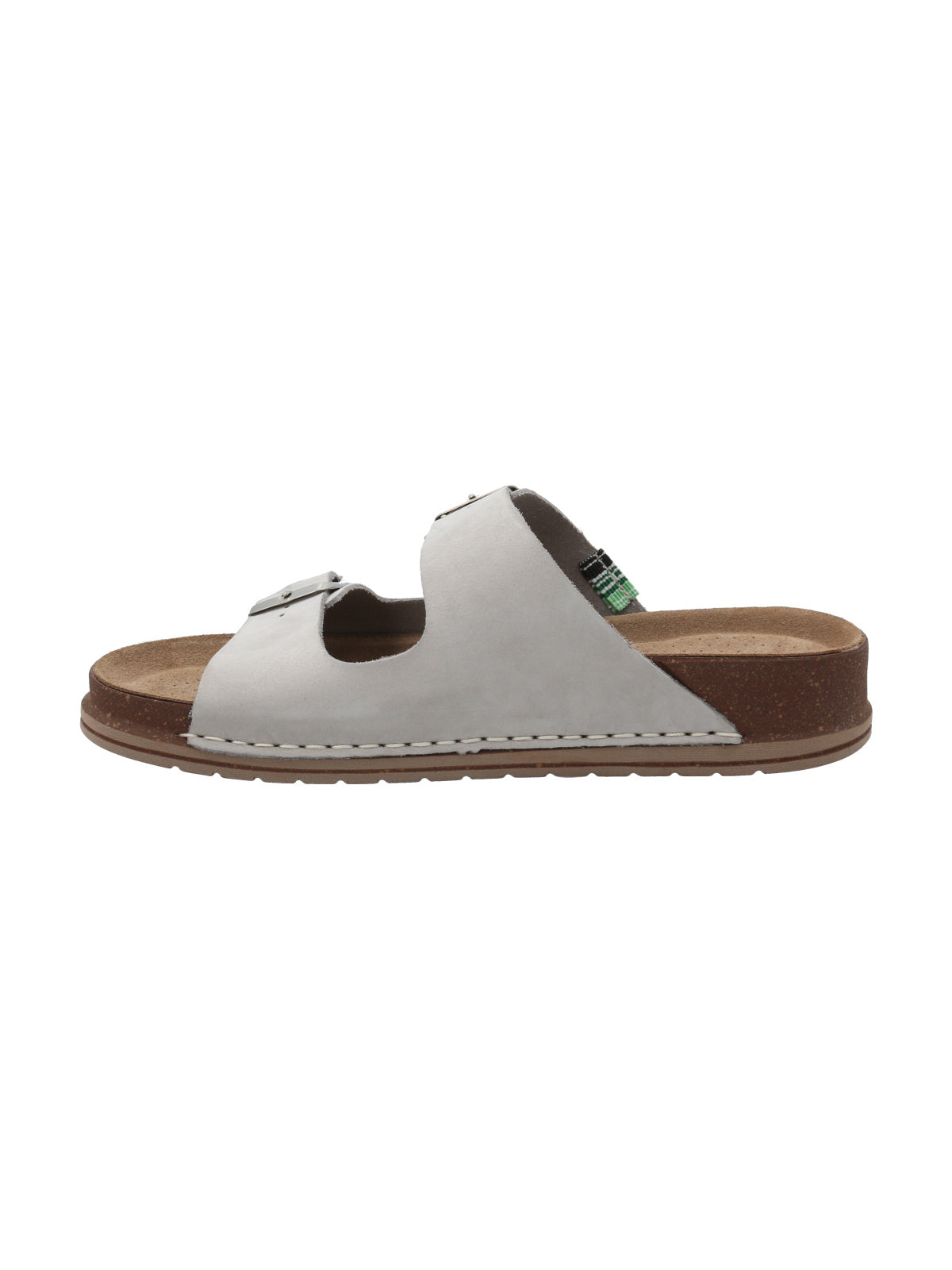 Sandalia Cuero Mujer Rosine Blanco Rockford