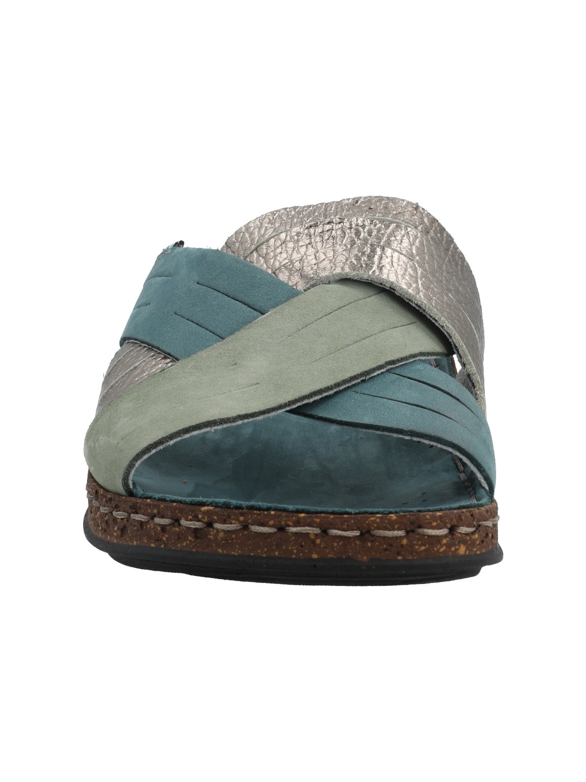 Sandalia Cuero Mujer Rack Azul  Rockford