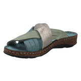 Sandalia Cuero Mujer Rack Azul  Rockford
