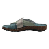 Sandalia Cuero Mujer Rack Azul  Rockford