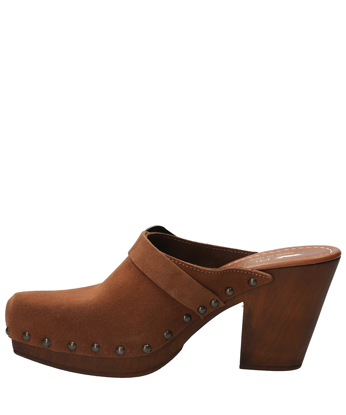 Sueco Cuero Mujer Padua Café Rockford