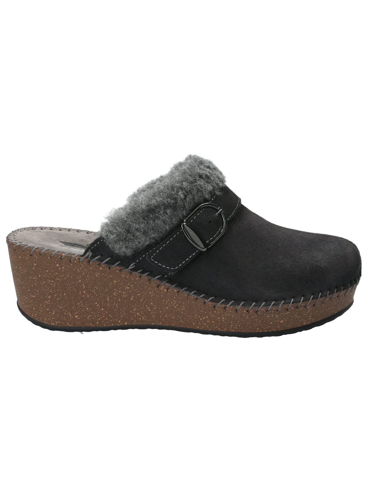 Zapato Cuero Mujer Celtigar Gris Rockford