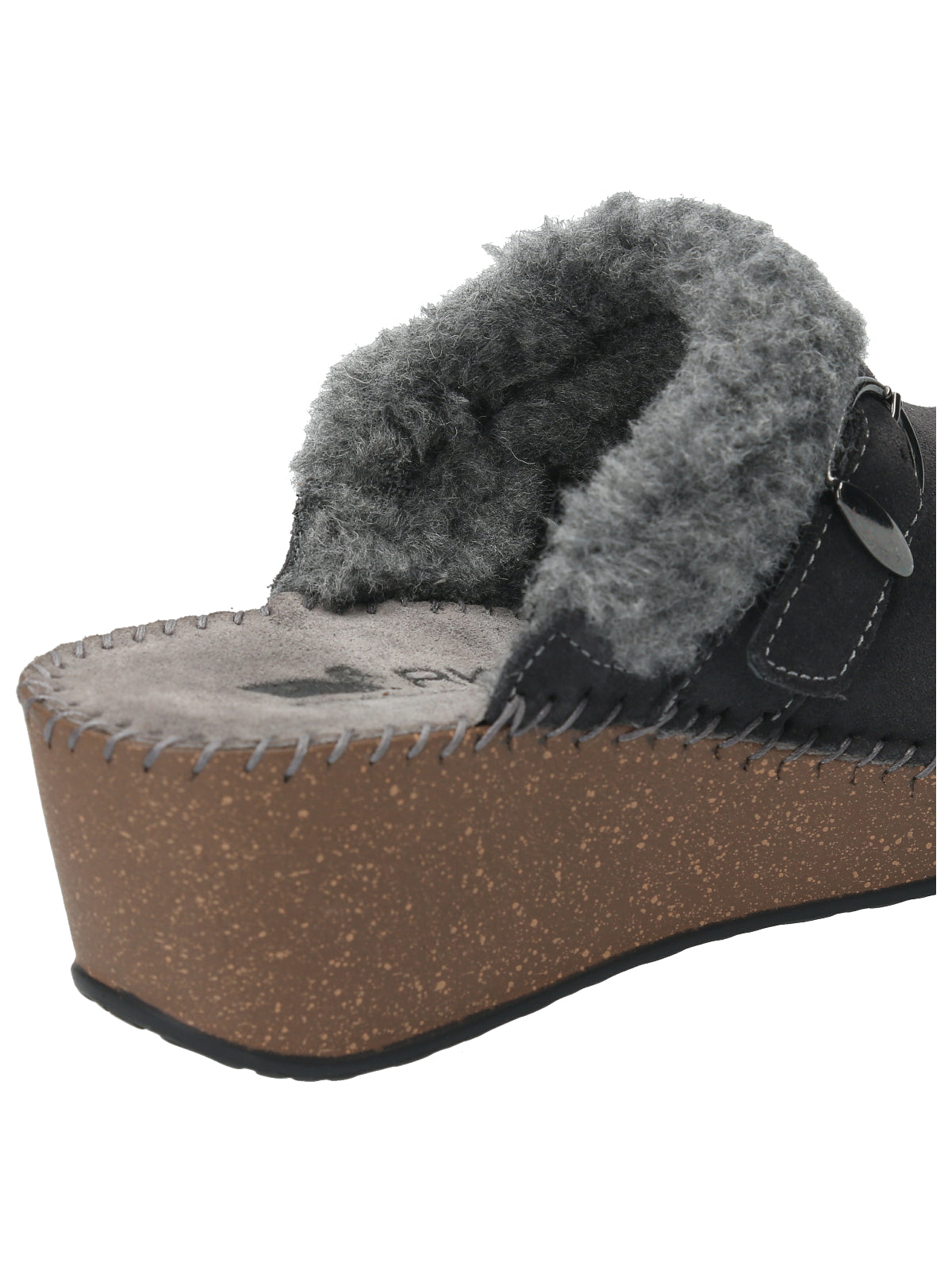 Zapato Cuero Mujer Celtigar Gris Rockford