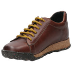 Zapato Cuero Mujer Crossett Café Rockford
