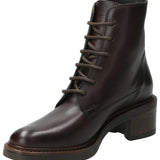 Botín Cuero Mujer Philippa Café Rockford