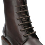 Botín Cuero Mujer Philippa Café Rockford