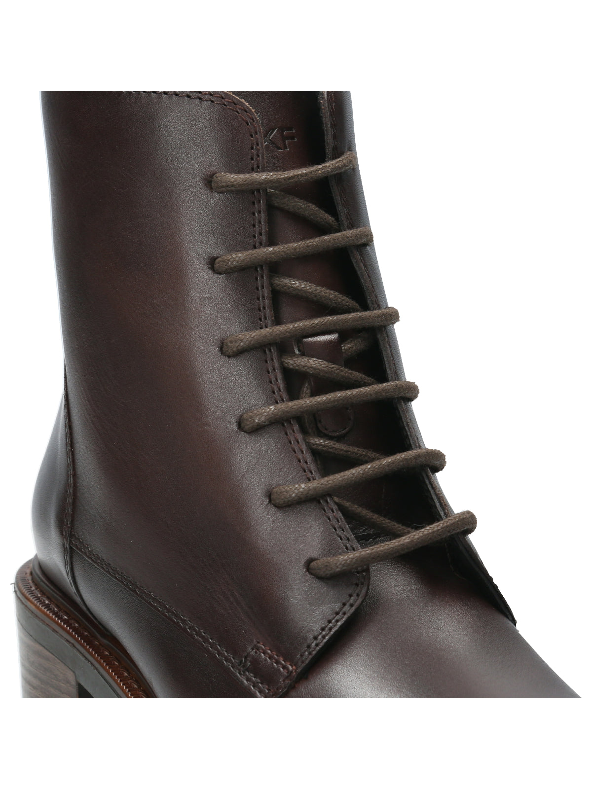 Botín Cuero Mujer Philippa Café Rockford