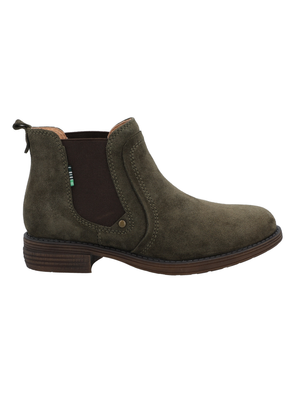 Botin Cuero Mujer Kielder Verde