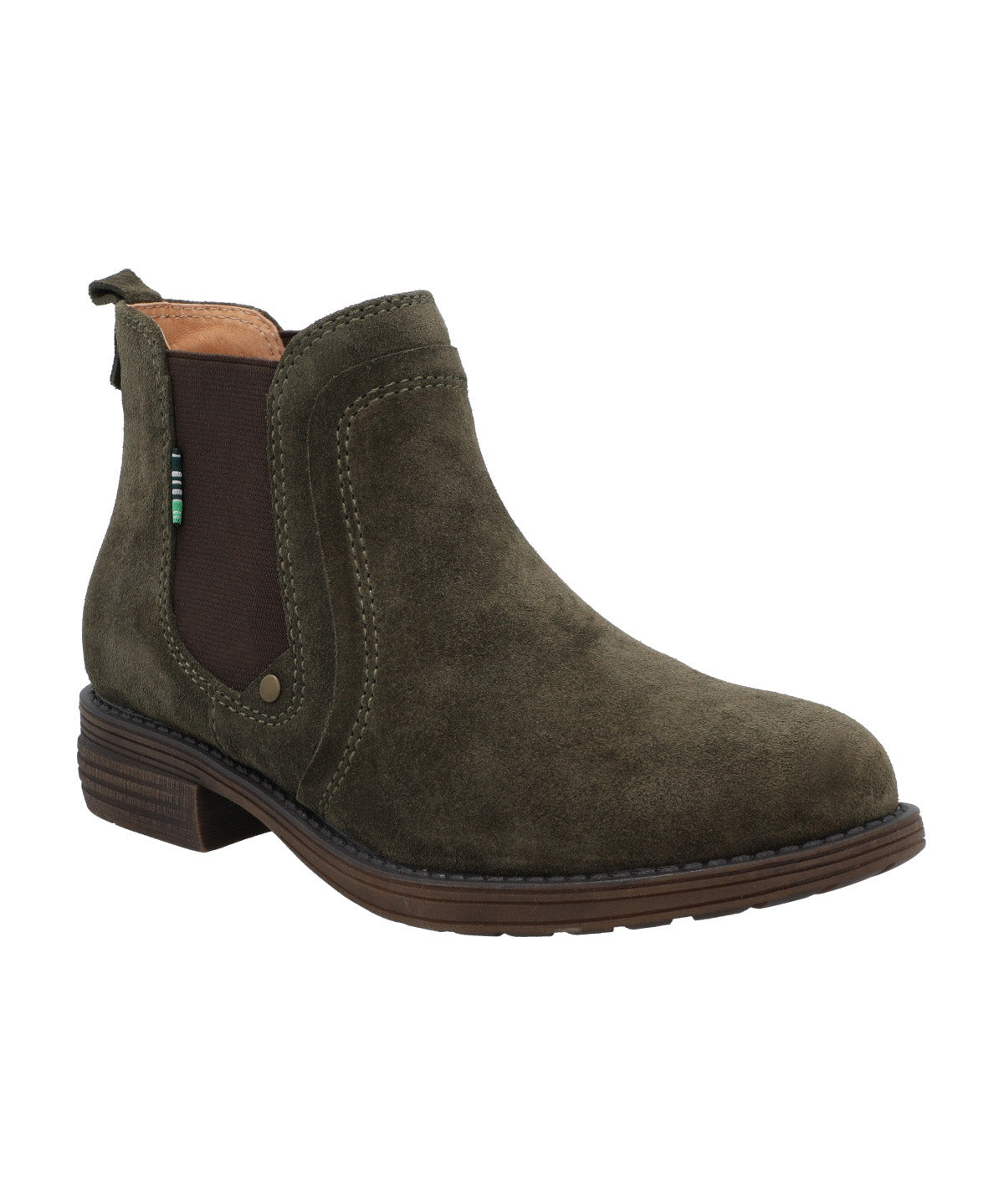 Botin Cuero Mujer Kielder Verde