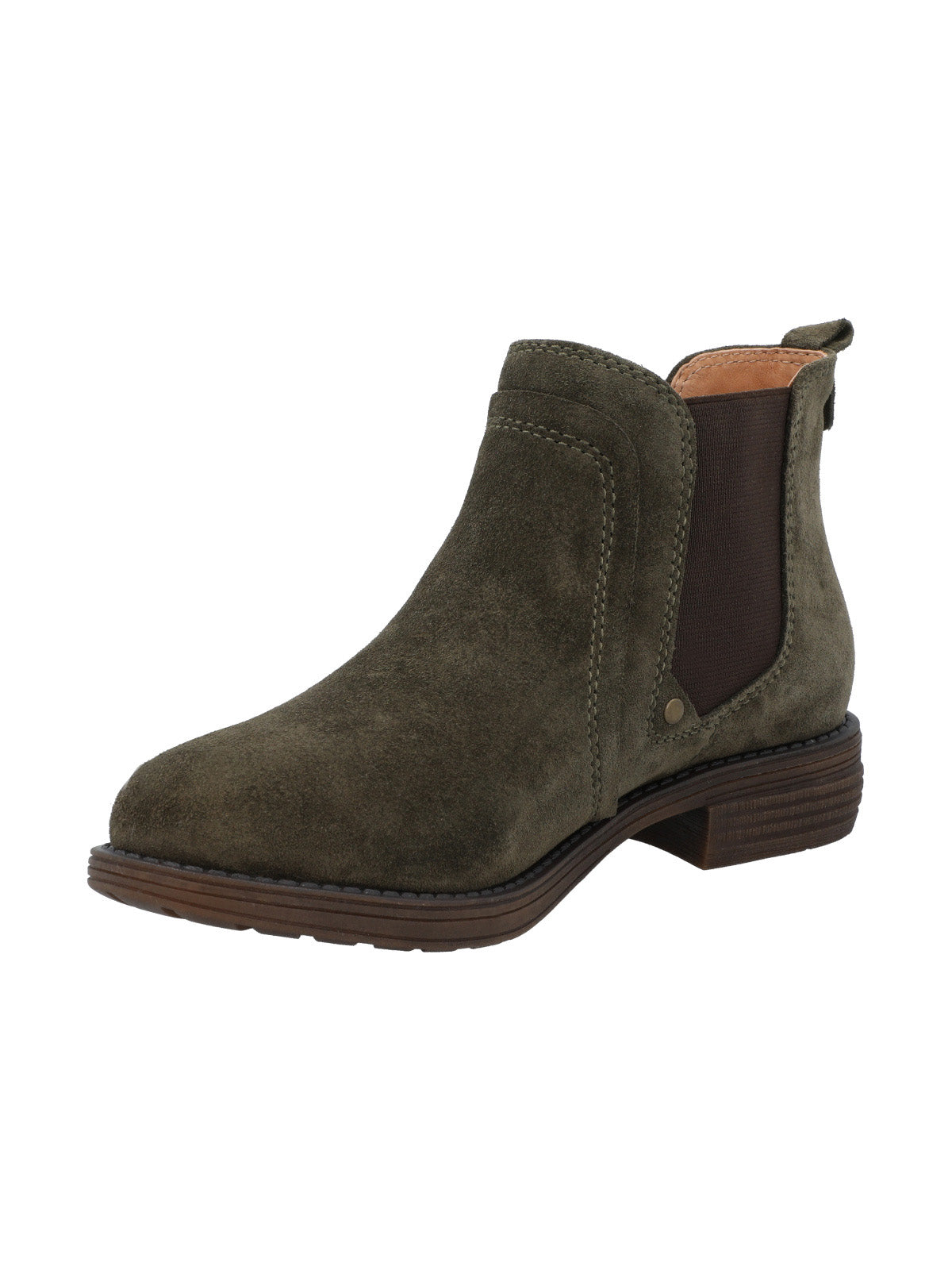 Botin Cuero Mujer Kielder Verde
