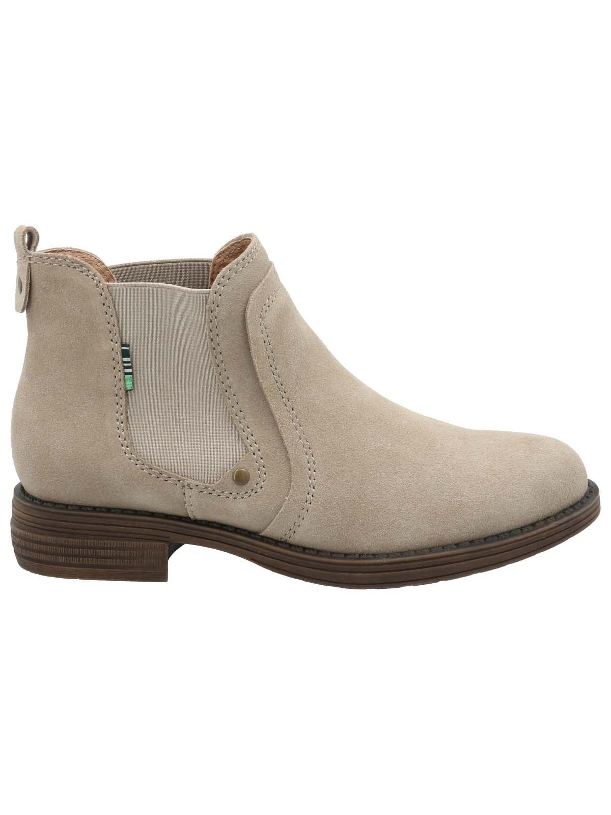 Botín Cuero Mujer Kielder Beige Rockford