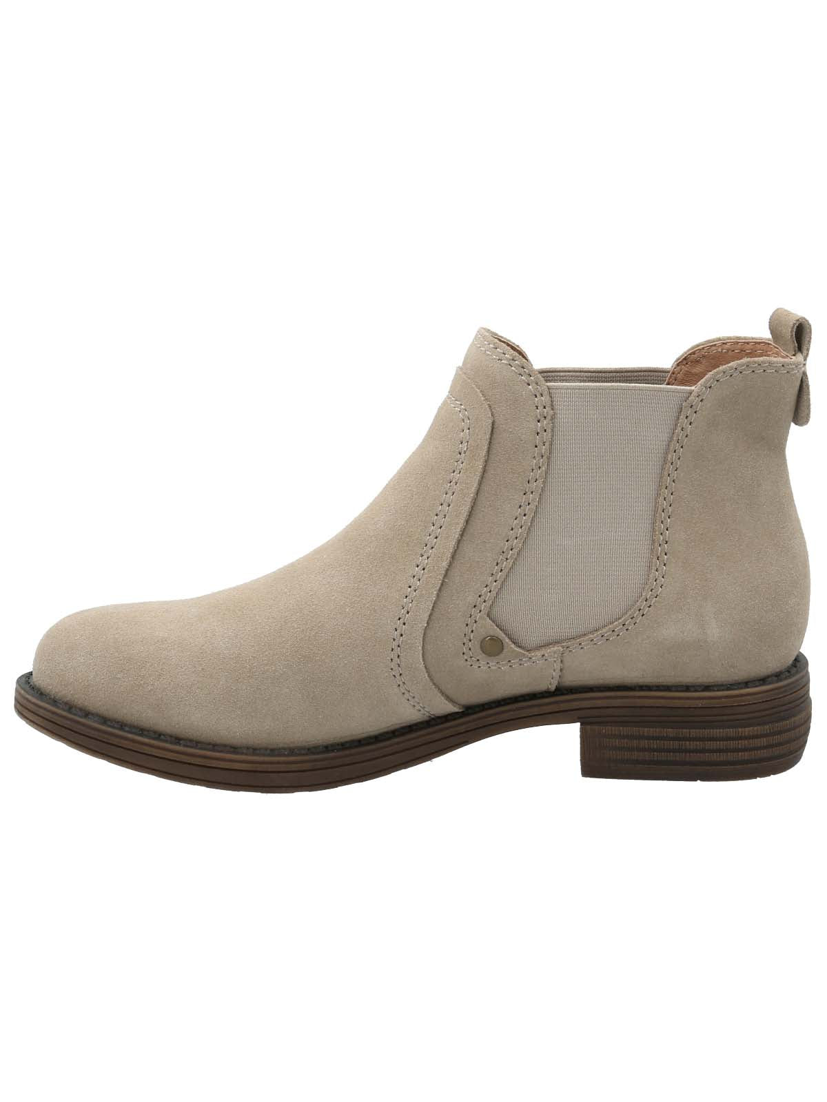 Botín Cuero Mujer Kielder Beige Rockford