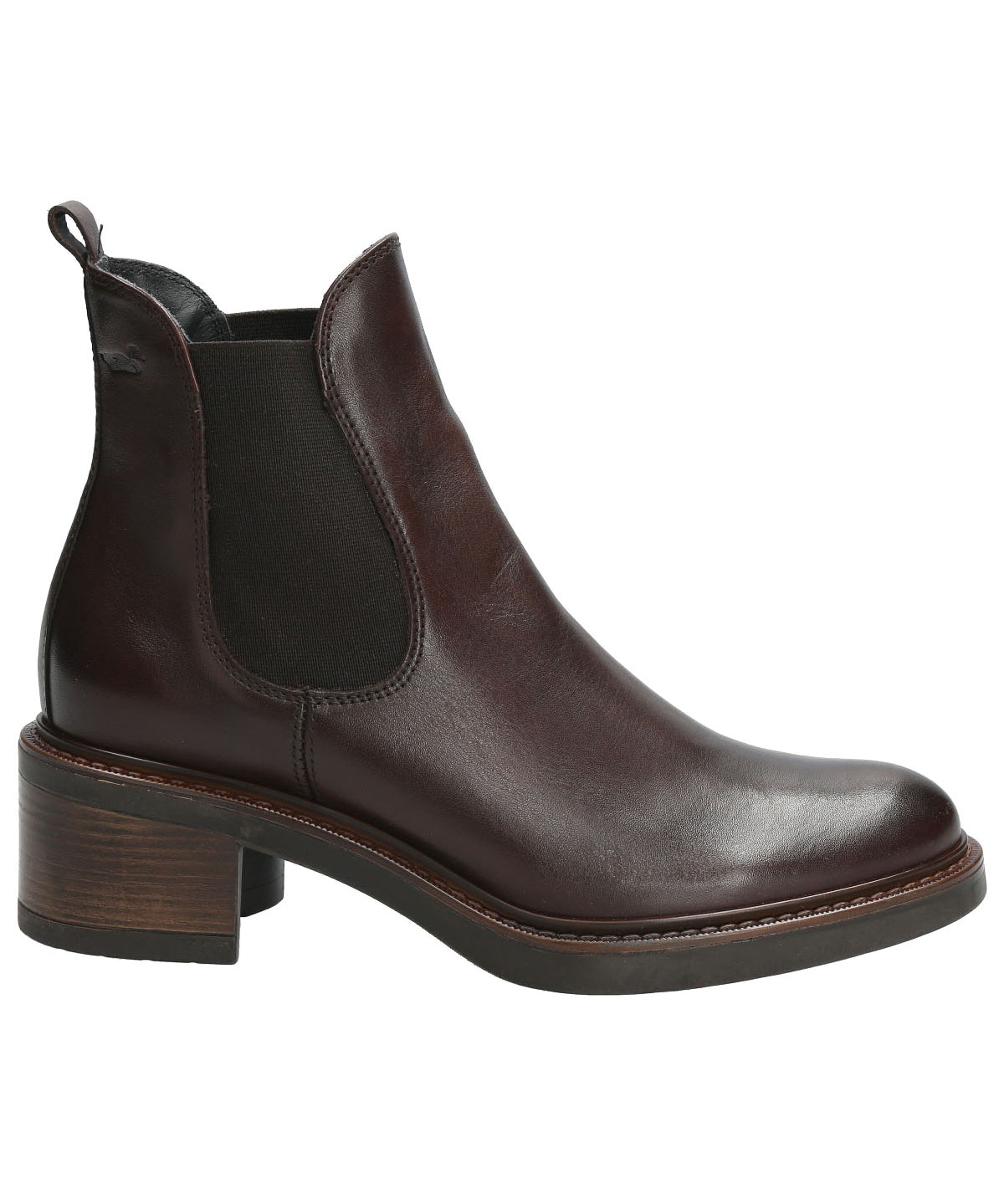 Botín Cuero Mujer Bessie Café Rockford