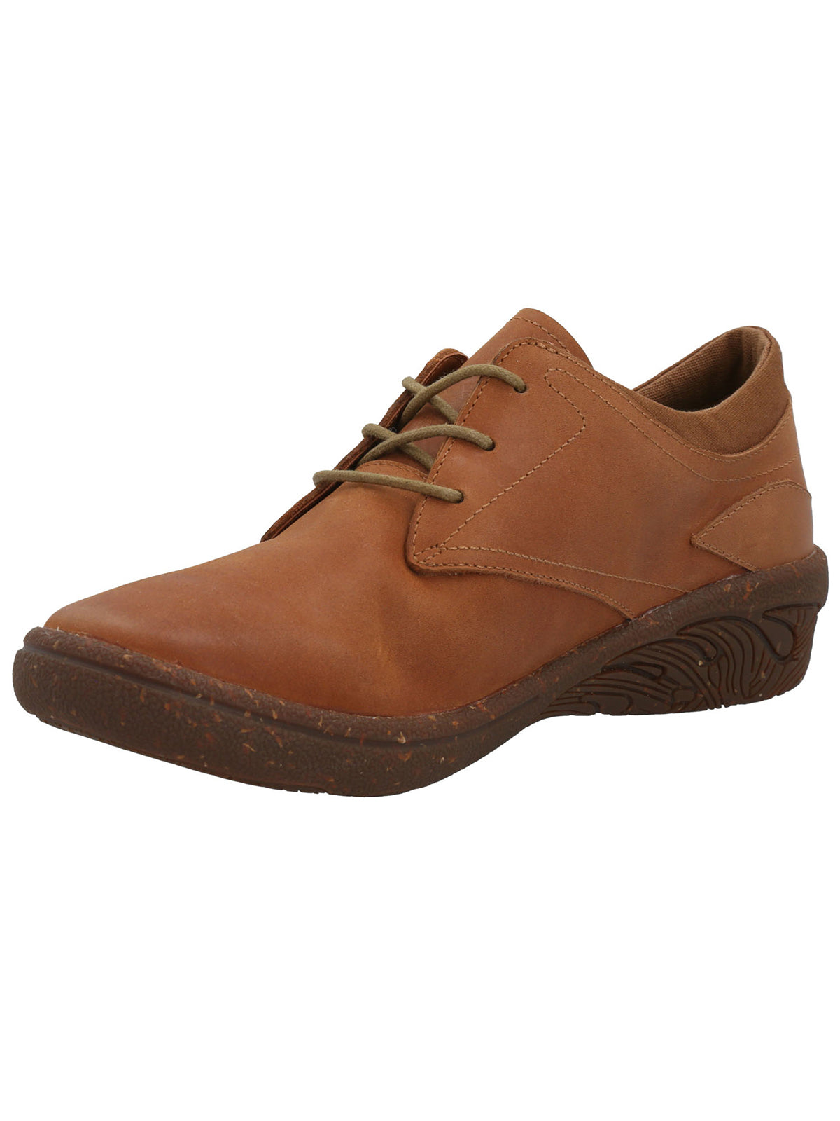 Zapato Cuero Mujer Arderin Café Rockford