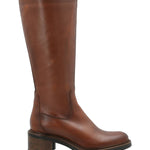 Bota Cuero Mujer Eloise Café Claro Rockford