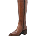 Bota Cuero Mujer Eloise Café Claro Rockford