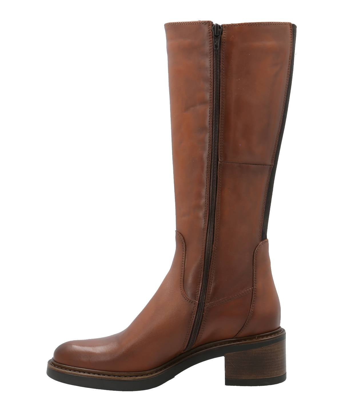 Bota Cuero Mujer Eloise Café Claro Rockford