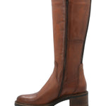 Bota Cuero Mujer Eloise Café Claro Rockford