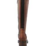 Bota Cuero Mujer Eloise Café Claro Rockford