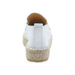 Alpargata Cuero Mujer Areca Blanco Rockford