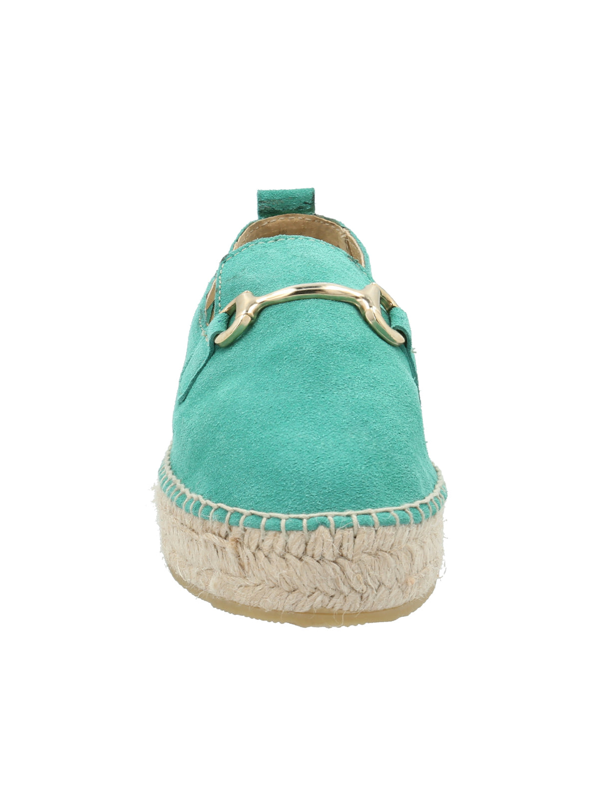 Alpargata Cuero Mujer Areca Verde Rockford
