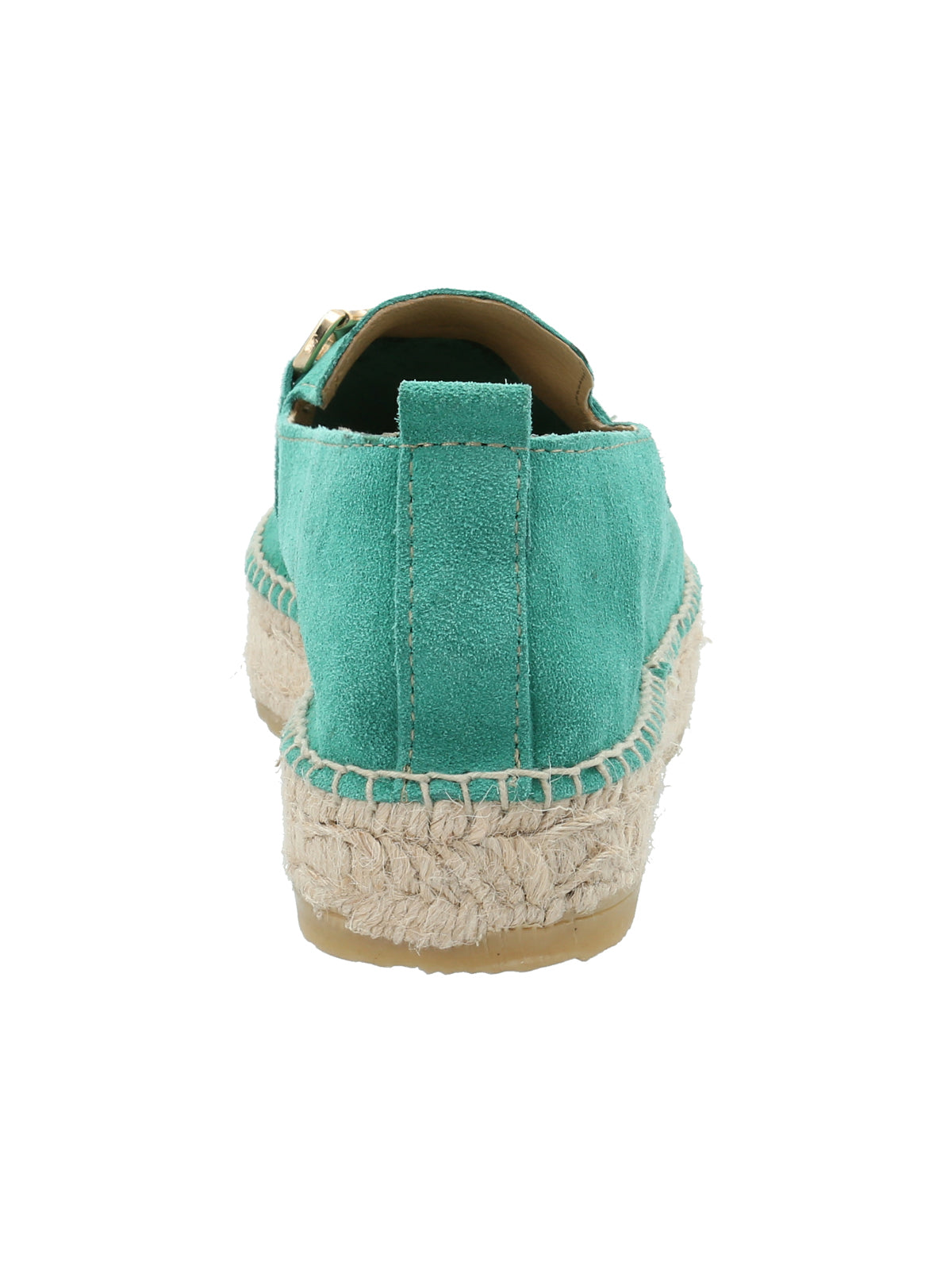 Alpargata Cuero Mujer Areca Verde Rockford