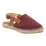 Alpargata Cuero Mujer Calatea Rojo Rockford