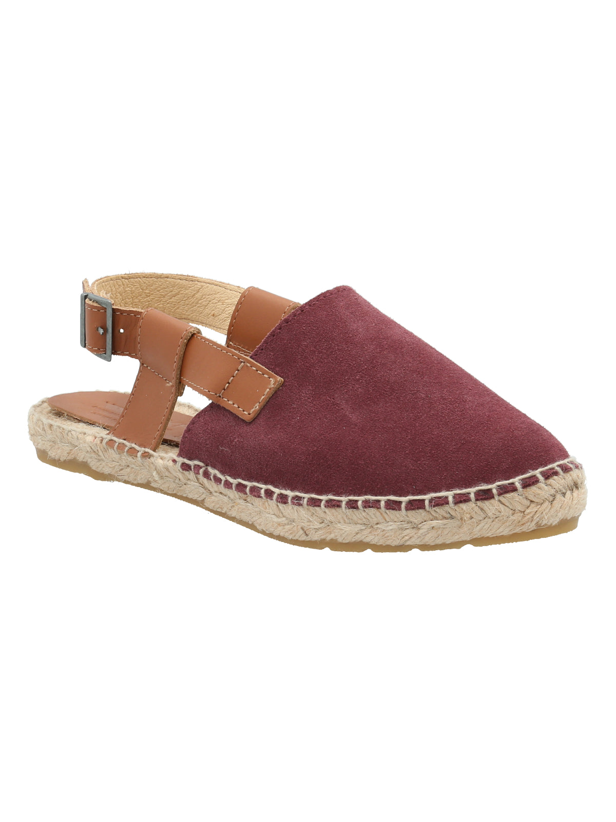 Alpargata Cuero Mujer Calatea Rojo Rockford
