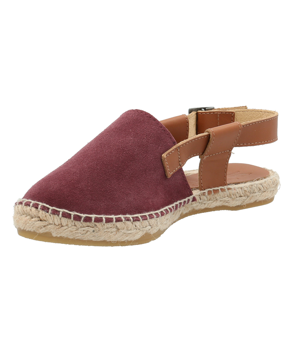 Alpargata Cuero Mujer Calatea Rojo Rockford
