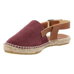 Alpargata Cuero Mujer Calatea Rojo Rockford