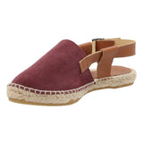 Alpargata Cuero Mujer Calatea Rojo Rockford
